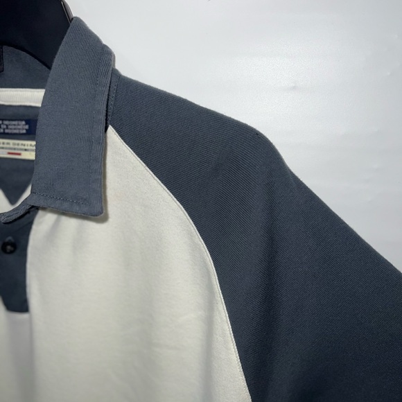 Hilfiger Denim Polo Shirt Mens Extra Large Multicolor Short Sleeve Cotton Blend - Picture 5 of 14